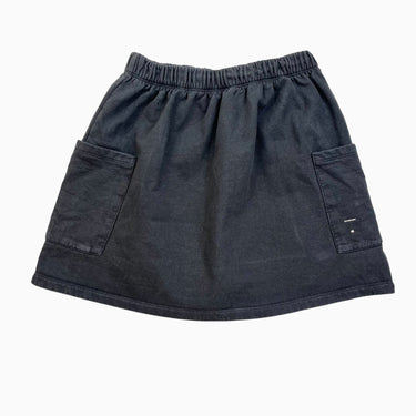 Jupe charcoal en coton bio ouaté 9-10Y