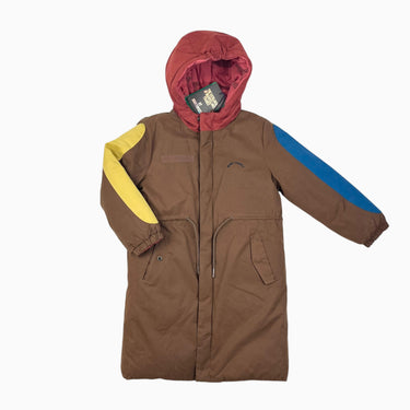 Manteau style parka réversible rouge et marron 'Moon Supervisor' 6-7Y