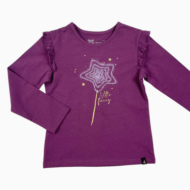 Chandail aubergine 'little fairy' 4Y