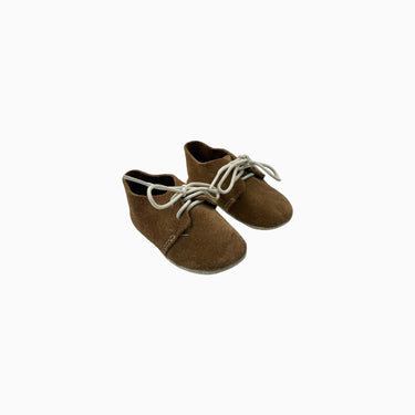 Chaussons en suède à lacets 12cm (12-18M)