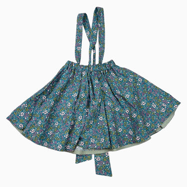 Robe verte fleurie 3-5Y