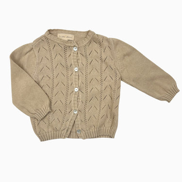 Cardigan sable pointelle 2Y