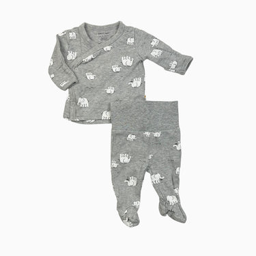 Ensemble gris 'éléphants' NB