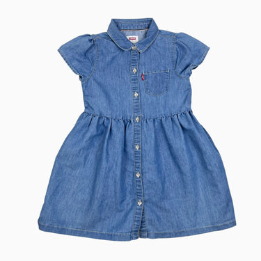 Robe en coton chambray 4Y