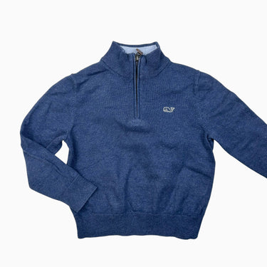 Pull demi-zip marine 4Y fit 3-4Y