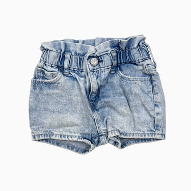 Short en denim 'relaxed short' en coton 18-24M