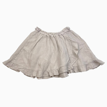 Jupe vanille en mousseline 12Y