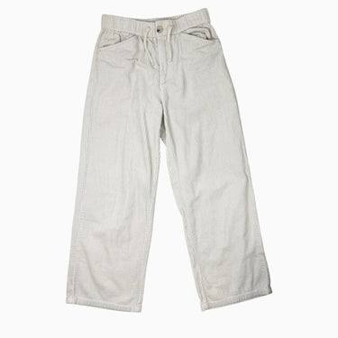 Pantalon écru en corduroy 13-14Y