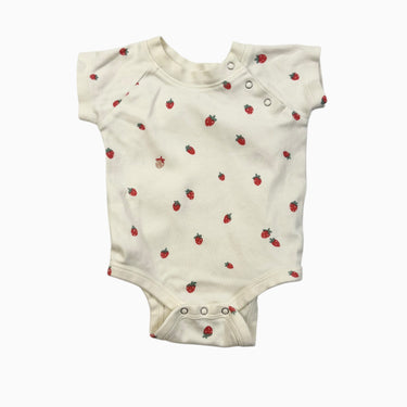 Cache-couche vanille 'fraises' 0+3M