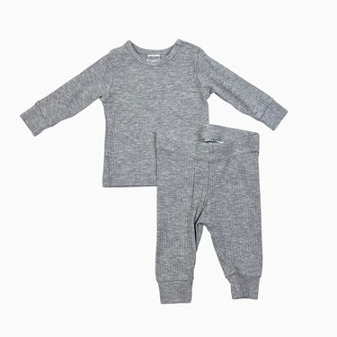 Ensemble côtelé gris 1-2M