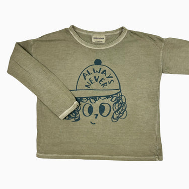 Chandail olive 'always never' 6-7Y