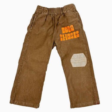 Pantalon marron 'Bobo Choses' 4-5Y