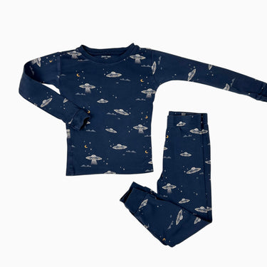 Pyjama marine 'ovnis' 4Y