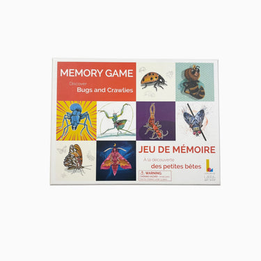 Jeu de mémoire 'À la découverte des petites bêtes'