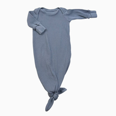 Dormeuse bleu en coton gaufré 0-3M