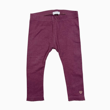 Legging vieux rose 4-6M