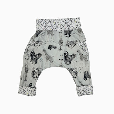Pantalon 'animaux de la savane' 6-12M