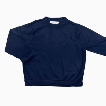 Pull marine fin tricot 6Y