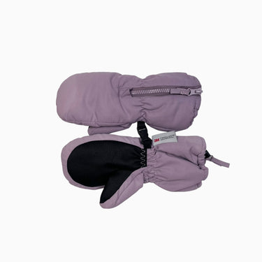 Mitaines mauves doublées en polar 2-3Y