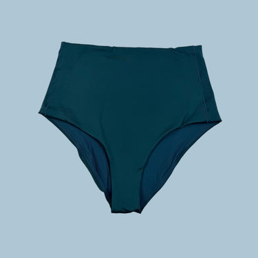 Bas de maillot taille-haute 'Hi Hi' teal pour femmes XL