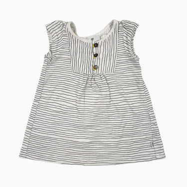 Robe à rayures noires 6M