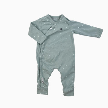 Pyjama menthe 'étoiles' 2-4M
