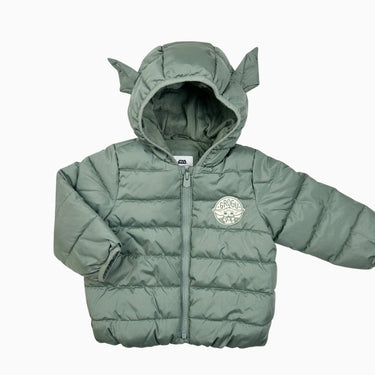Manteau mi-saison sauge 'Grogu' 18-24M
