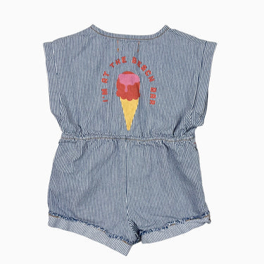 Shortall à rayures bleues 'cornet' 3Y