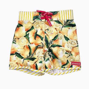 Maillot short à imprimé citron sans filet 4Y