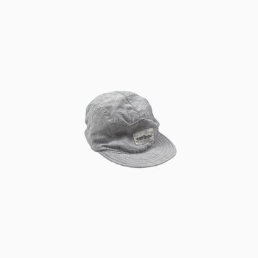 Casquette grise en lin M 2-3Y