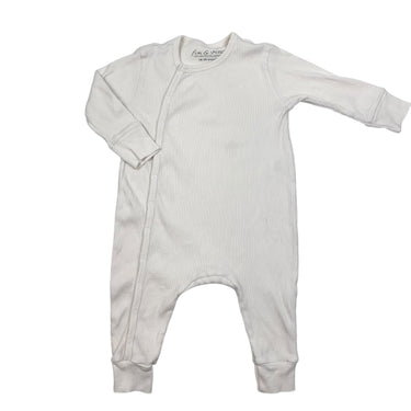 Pyjama vanille cotelé 18-24M