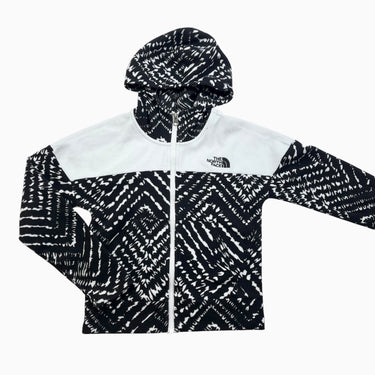 Veste à capuchon blanche et noire en polar 7-8Y