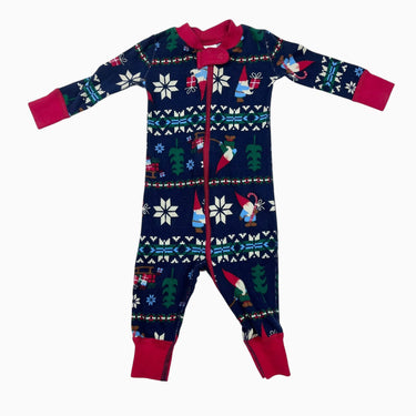 Pyjama lutins festifs en coton bio 3-6M
