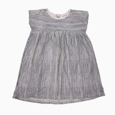 Robe rose et noire à rayures en coton 3Y