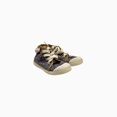 Sneakers fleurie à lacet 23EU