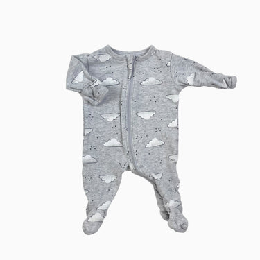 Pyjama gris 'nuages' NB