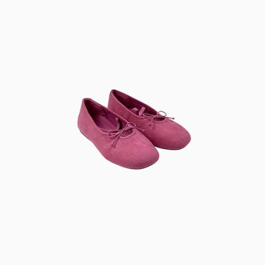 Ballerines roses en faux-suède 25EU