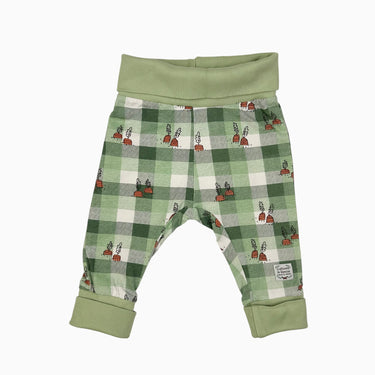Legging vichy vert 'carottes' 18-24M