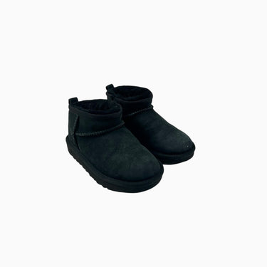 Bottes courtes d'hiver noires doublées 10US