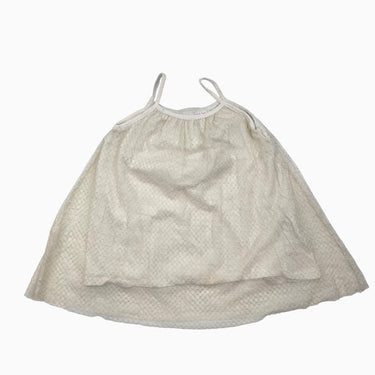 Robe doublée en tulle dorée 3-4Y