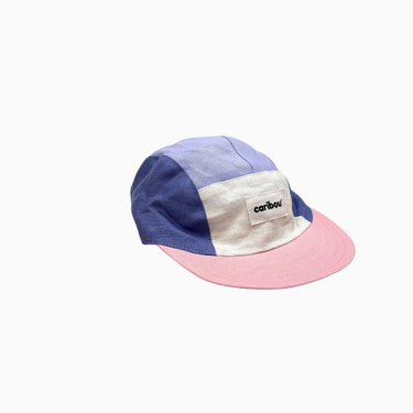 Casquette colorblock en lin L 6Y+