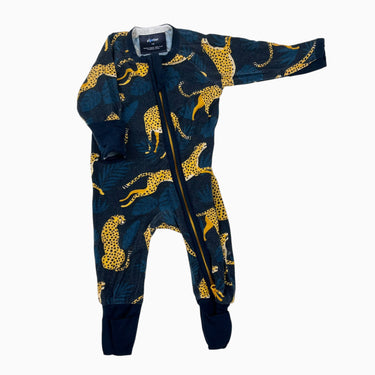 Pyjama en rayonne de bambou et spandex guepards NB