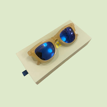 Lunettes de soleil polarisées 'Constance' miel pour femmes OS