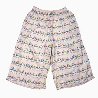 Pantacourt rose 'Sumikko Gurashi' en rayonne 150CM (12Y)