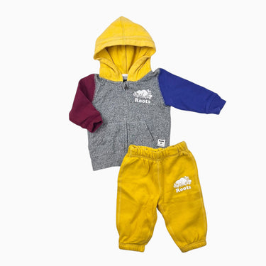 Ensemble colorblock 3-6M