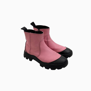 Bottes roses 'Chelsea' avec zip 34EU
