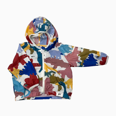 Manteau style coupe-vent 'dinosaure' 12-18M