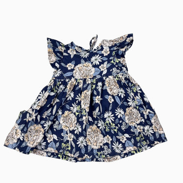Robe marine fleurie 3Y