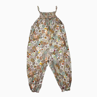 Combi pêche fleurie avec smock 3Y