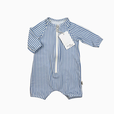 Maillot à rayures bleues 0-3M